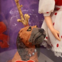 2000 Playmates Grinch Cindy Lou Who with Max the Dog Toys R Us Open Box