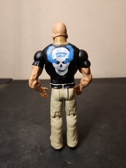 Mattel WWE Stone Cold Steve Austin 2011 WHAT ? Figure Smoking skull Free Ship