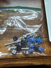Blokees Transformers LOT Figure Set Starscream, Dark Optimus, + Cards/Weapons