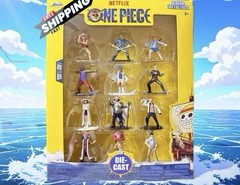 One Piece Die-Cast Nano Metalfigs 12 Mini Action Figure NETFLIX JADATOYS 2026