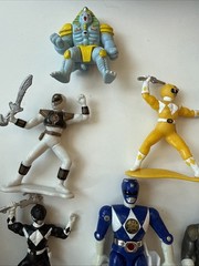 Lot of Mixed 1990’s Mighty Morphin Power Rangers Toys Bandai & Lightning Cruiser