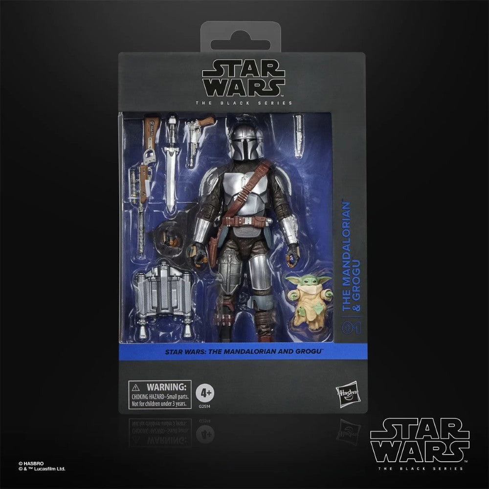 The Mandalorian & Grogu Deluxe Star Wars The Black Series 6-Inch Action Figure