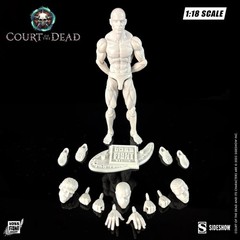 Immortal Ivory Male – Court of the Dead Action Figure Blank 1:18 Scale