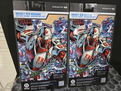 Mcfarlane DC Multiverse Rocket Red Brigade Lot Regular & Platinum