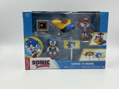 Sonic The Hedgehog Classic Jakks Pacific Sonic vs Fang 2.5″ tall Playset