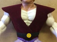 MOTU Masters Of The Universe He-Man Prince Adam Repro Vest W/ Belt