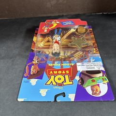 KNOCK-DOWN WOODY THINKWAY TOYS ACTION FIGURE NEW DISNEY PIXAR VINTAGE