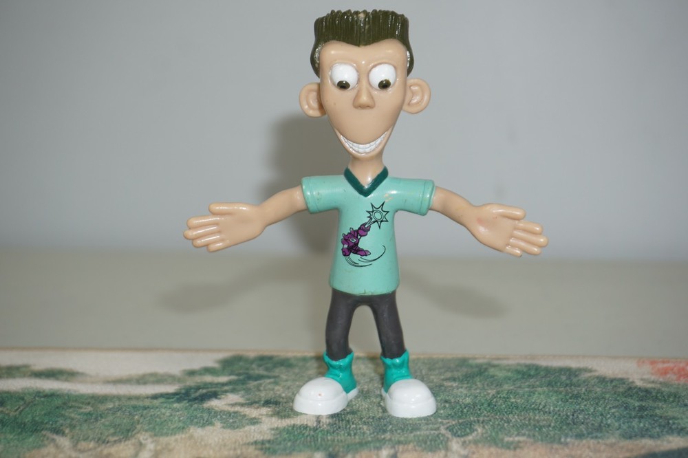 Jimmy Neutron Boy Genius Sheen Estevez Figure 2003 Wendy’s Toy Nickelodeon