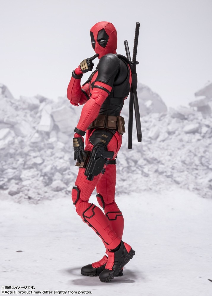 Bandai Tamashii Nations Deadpool & Wolverine S.H.Figuarts Deadpool Action Figure