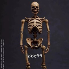 101TOYS NO.ES001/2 Palm Elf Series Skeleton Body 1/12 Action Figure Collectible