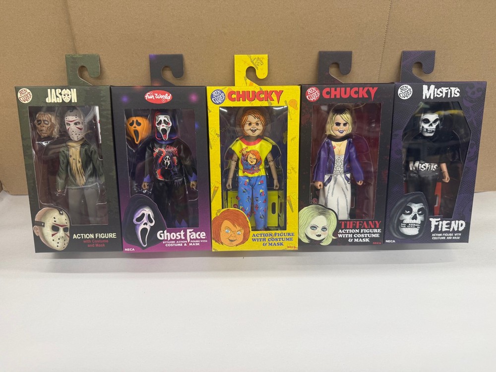 Ben Cooper Series 13 Costume Kids Set of 5 NECA GhostFace Jason Fiend- IN STOCK