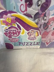 2014 My Little Pony LUNCHBOX PUZZLE 48 pc Rainbow Power Crystal Empire 9.1 x 10