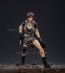JOYTOY CF Woman Short Hair 1/18 Action Figure Model Military 10.5cm