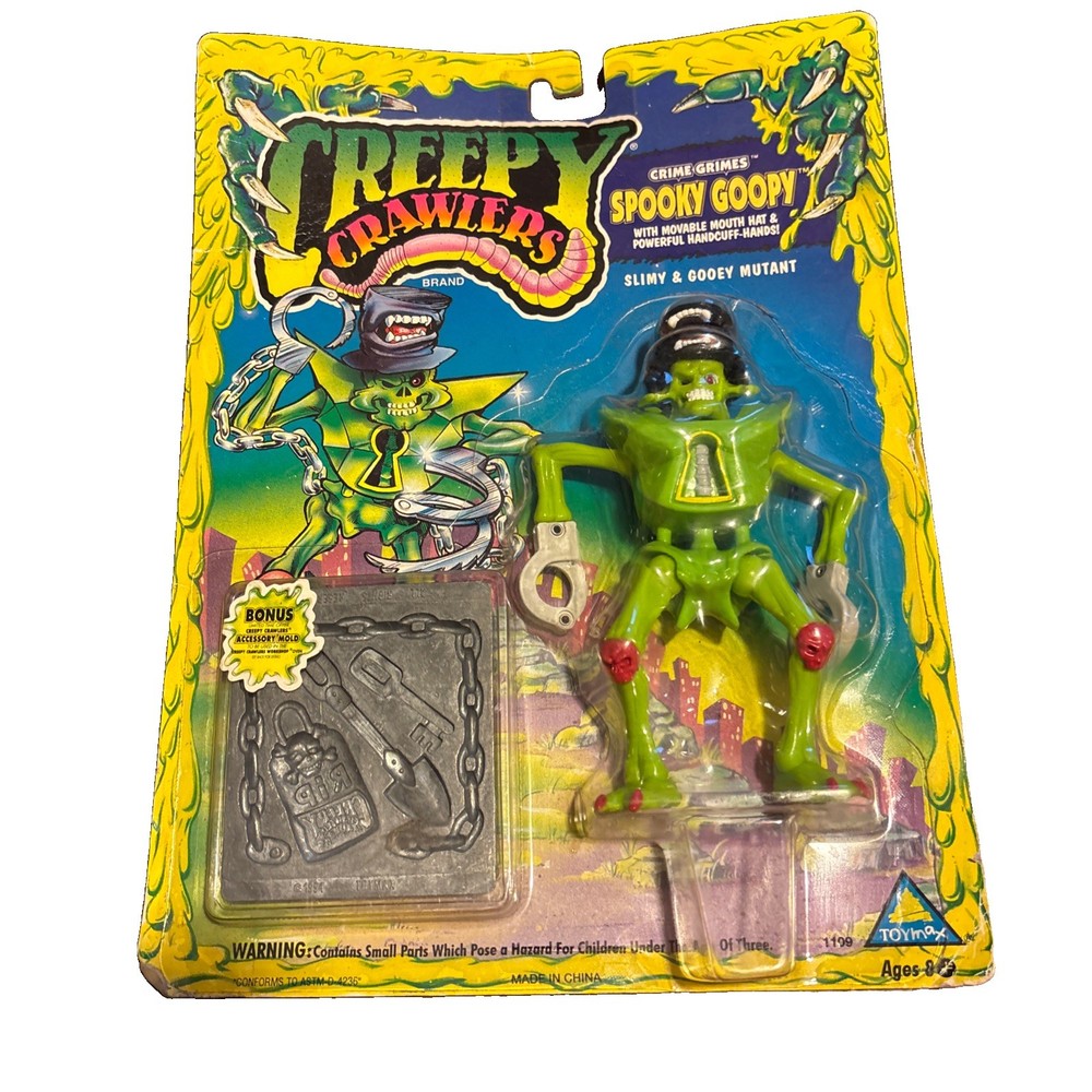 Creepy Crawlers Spooky Goopy Loose 5.5″ Action Figure Toymax 1994