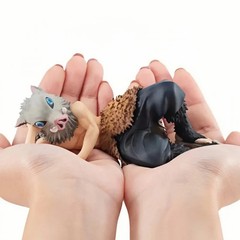 Demon Slayer Hashibira Inosuke 5cm PVC Figure Anime Model Gift Toy