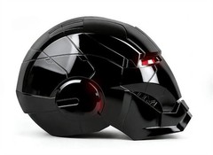 Autoking Iron Man MK5 Full Black Helmet Electronic Wearable Voice-control Mask