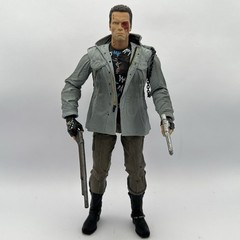 NECA The Terminator 7” Action Figure Arnold Schwarzenegger Tech Noir Punk T-800
