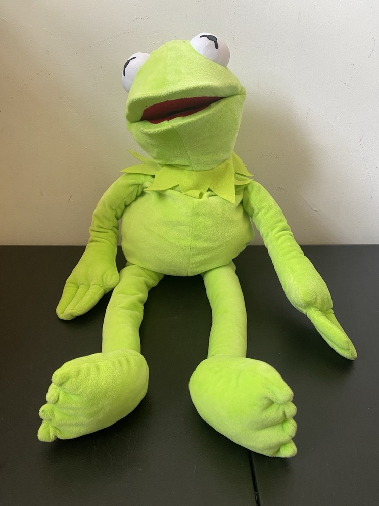 The Muppets Kermit The Frog Disney Just Play 25 In Hand Puppet Plush Read
