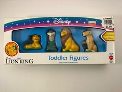Vintage Disney The Lion King Toddler Figures Simba Nala Timon Pumbaa