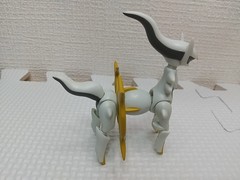Pokemon SHODO Vol.7 Arceus Figure + Extension parts BANDAI Judgment Sinnoh