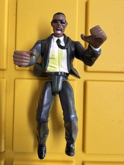 1997 Galob Men in Black Movie Action Figures Agent J Agent K