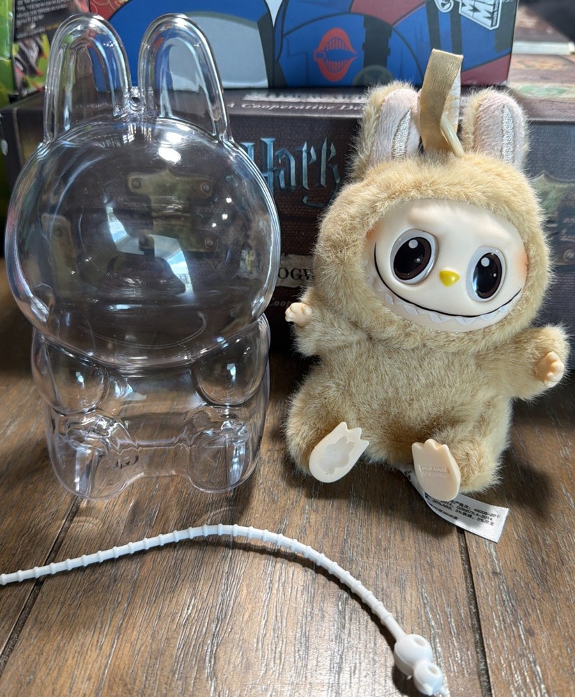 Pop Mart Labubu Baba Have A Seat The Monsters Plush Pendant w Capsule See Pics!