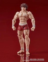 DIG DIGACTION Baki Hanma Mini Action Figure Height 2.7 inch