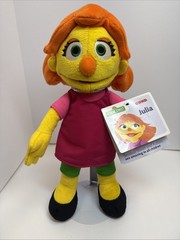 LIMITED EDITION Sesame Street Gund Julia New With Tag Rare Push Toy