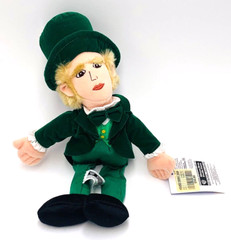 Warner Brothers Wizard of Oz Plush Munchkin Mayor Bean Bag Doll 10″ Toy 1998