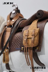 JXK175 1/6 Wild West Red Dead Horse & Harness F 12″ Figure Accessory Decoration
