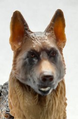 “JAEGER” K9 German Shepherd Dog Marauder TF 1:18 Scale 4″ GI Joe “Type” Canine