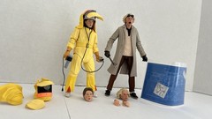 NECA Back to the Future Figure Lot. Displayed Only and Excellent Condition.