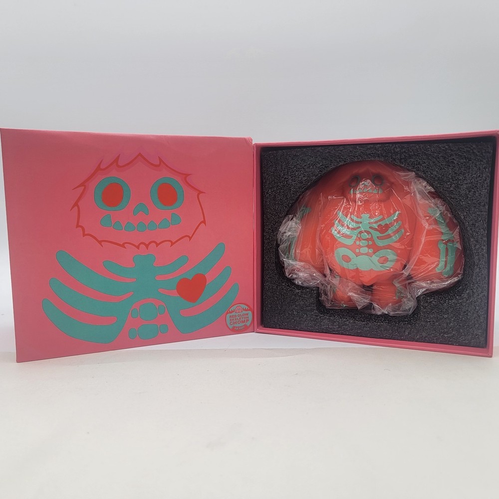 Abominable Toys Red Glow Skeleton Chomp The Yeti LE 500