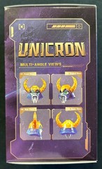 BLOKEES TRANSFORMERS UNICRON HEAD TRANSPARENT VERSION USA SELLER ENGLISH GALAXY