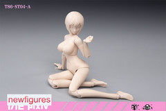 US Stock 86TOYS 1/12 T86-ST Flexible 6 inch Female Joint Action Figure Head Body