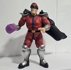 Ultra Street Fighter II M. BISON 6″ inch action figure JADA Toys Loose complete