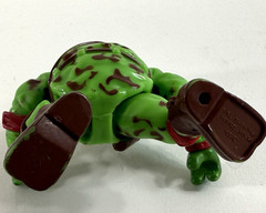 Playmates 1991 Raph The Teen Green Beret 6″ Loose Raphael Action Figure – TMNT