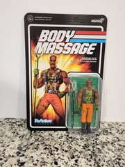 Roadblock 2021 Body Massage G.I. JOE SUPER 7 ReAction 3.75 NEW MOC Unpunched
