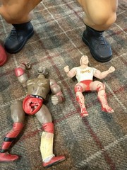 Lot of 8 Wrestling Figures WWE – Jakks Giants, Action Figures, Thumb Wrestler