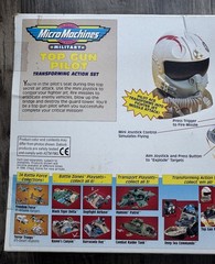 Vintage 1998 Micro Machines Top Gun Pilot Playset Galoob *New in Box*