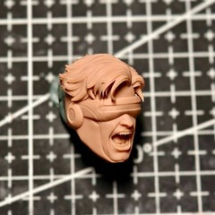 1/12 1/10 1/18 Scale The Cyclops Man Head Sculpt Unpainted Fit 6″ ML SHF Neca