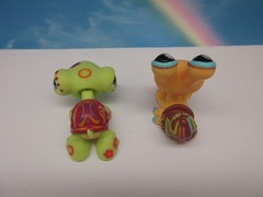 LITTLEST PET SHOP #1008 1009 POSTCARD HERMIT CRAB & TURTLE 2 COMPLETE SETS