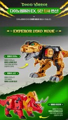 Miniforce Dinoid Warrior REX KAISER DINO EMPEROR EX Ver Small Integration Robots