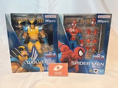 S.H.Figuarts Spider-Man Wolverine Marvel’s GAMERVERSE Bandai Action Figure Set