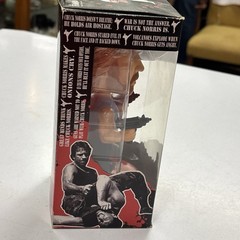 CHUCK NORRIS FUNKO TALKING WACKY WOBBLER BOBBLE HEAD IN BOX 18 G2U