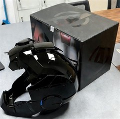 Autoking Iron Man MK5 Full Black Helmet Electronic Wearable Voice-control Mask