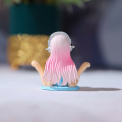 New Shaking Chest Anime Character Girl Car Ornaments Sexy Girl Figure Toy Gift