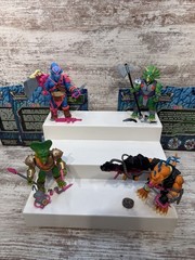 Boss Fight Studio Saurozoic Warriors 4 figures Collection NEW 100% Complete