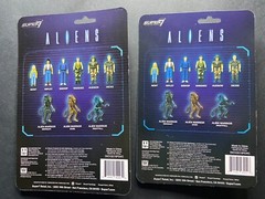Super7 ReAction Figures Aliens NEWT & HUDSON 3.75” Action Figures NEW IN BOX