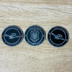 Call of Duty Black Ops II 2 Challenge Coin Tokens x3